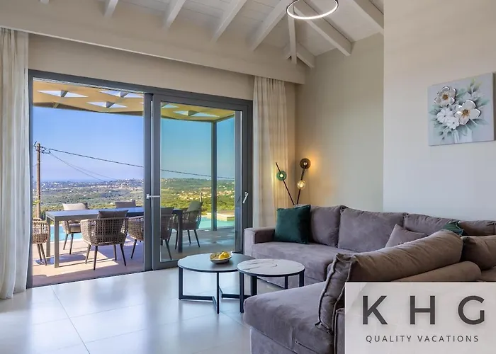 Villa Casa Del Sole With Infinity Pool In Mousata!