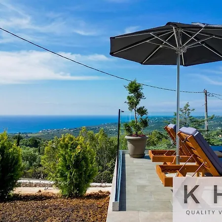 Villa Casa Del Sole With Infinity Pool In Mousata!