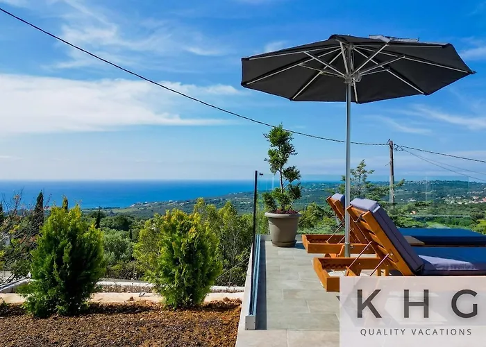 Villa Casa Del Sole With Infinity Pool In Mousata!