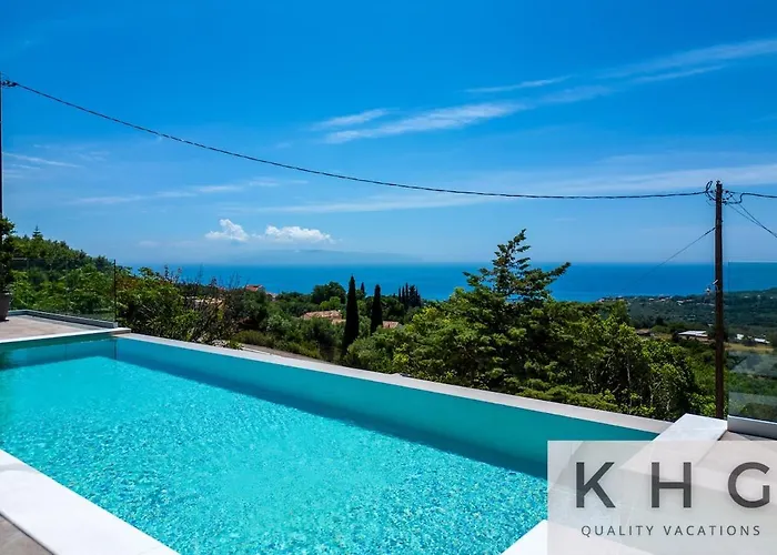 Villa Casa Del Sole With Infinity Pool In Mousata!