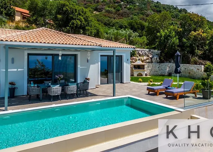 Villa Casa Del Sole With Infinity Pool In Mousata!